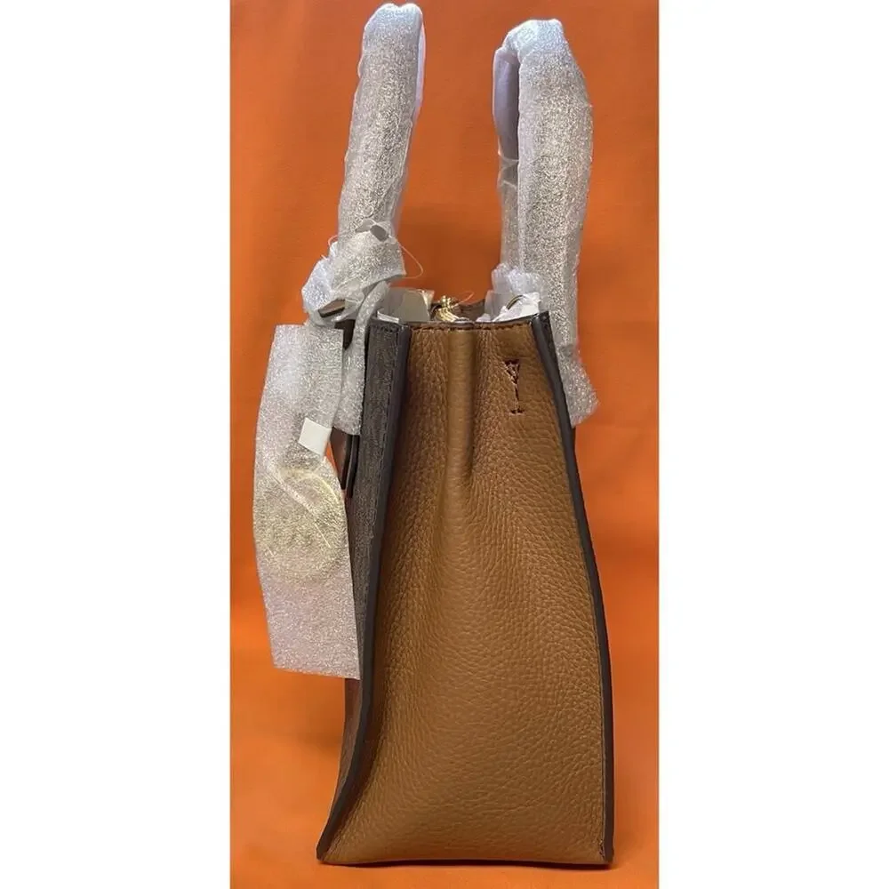 Michael Kors Mercer Medium Messenger Bag Brown -New-